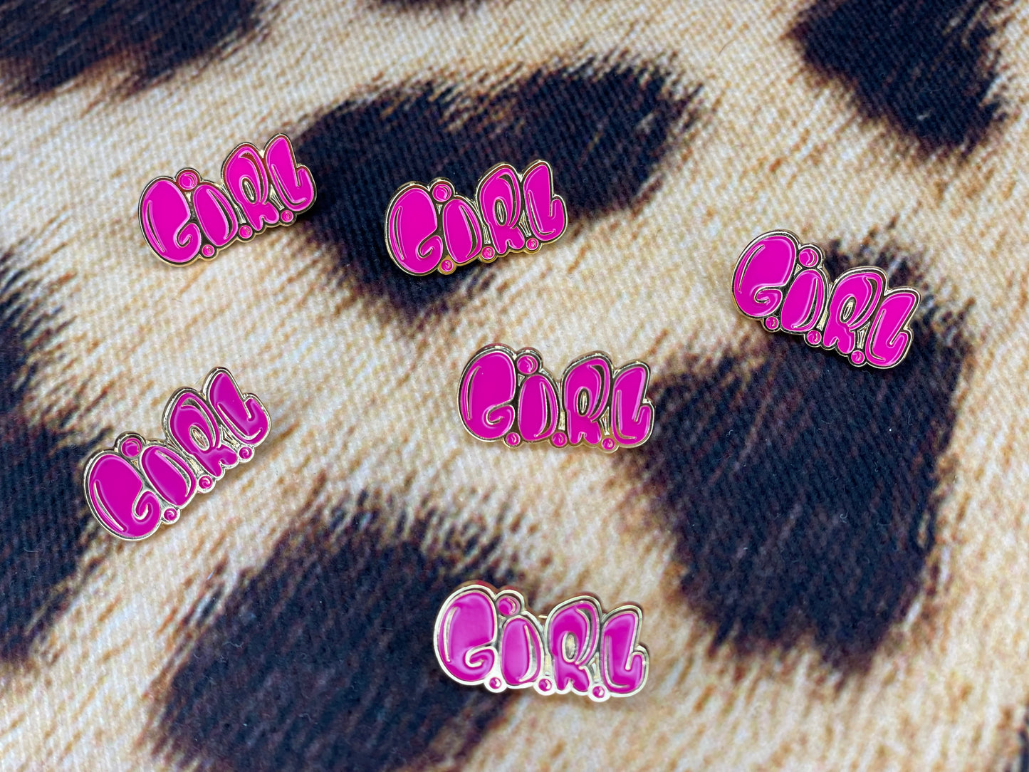 G.I.R.L Logo Pin